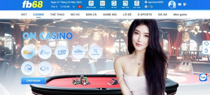 FB68 - Nhà cái uy tín với đa dạng sản phẩm cá cược online