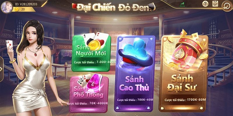 Đại Chiến Đỏ Đen CF68 - Trò chơi hấp dẫn dễ dành chiến thắng