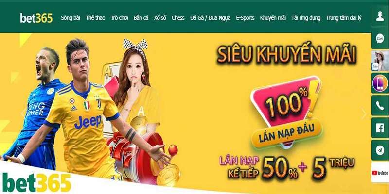 Khuyến mãi Bet365 - Những phần quà giá trị cực đã cho bet thủ