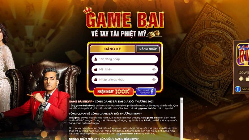 Rikvip – Đẳng cấp game hiện đại kiểu Mỹ hấp dẫn nhất 2024