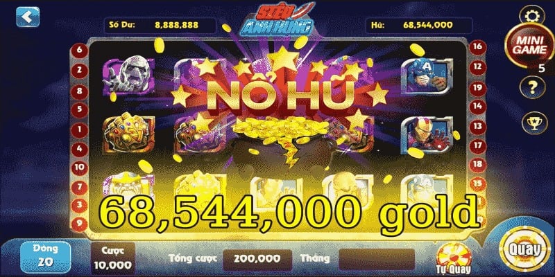 Nổ hũ - Tựa game giải trí kịch tính với phần thưởng giá trị