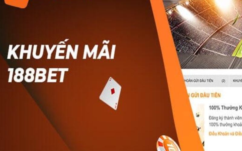 Khuyến mãi 188Bet - Chào mừng thành viên mới lên tới 1.500K