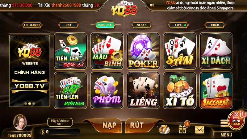 Yo88 - Hội tụ hàng nghìn tựa game hấp dẫn và phần thưởng lớn