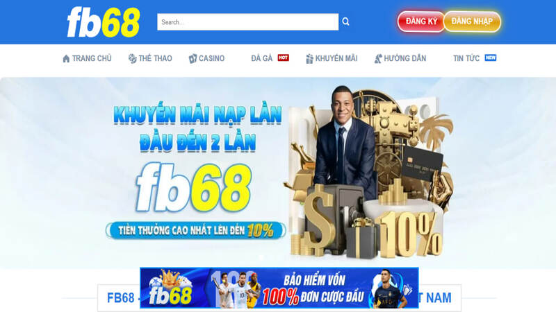 FB68 - Nhà cái uy tín với đa dạng sản phẩm cá cược online