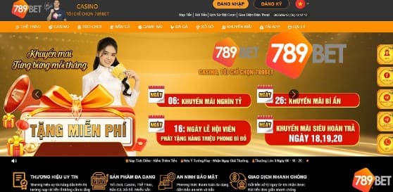 789bet - Nhà cái quy tụ hàng triệu ưu đãi mới nhất thị trường 