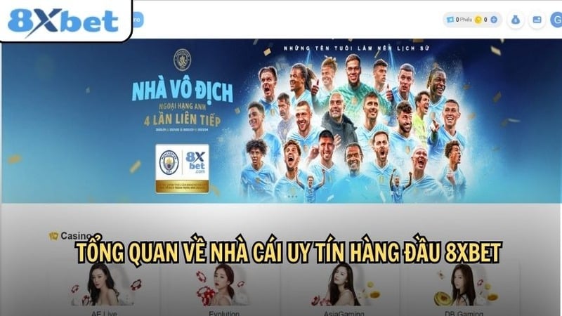 8xbet - Sân chơi cá cược số 1 sở hữu kho trò chơi phong phú