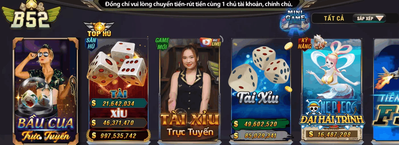 B52 Club - Cổng game cá cược thuộc top đầu theo đánh giá 2024