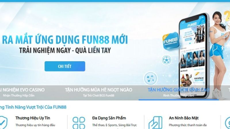 Fun88 - Nhà cái cá cược tin cậy với đánh giá tích cực từ người dùng