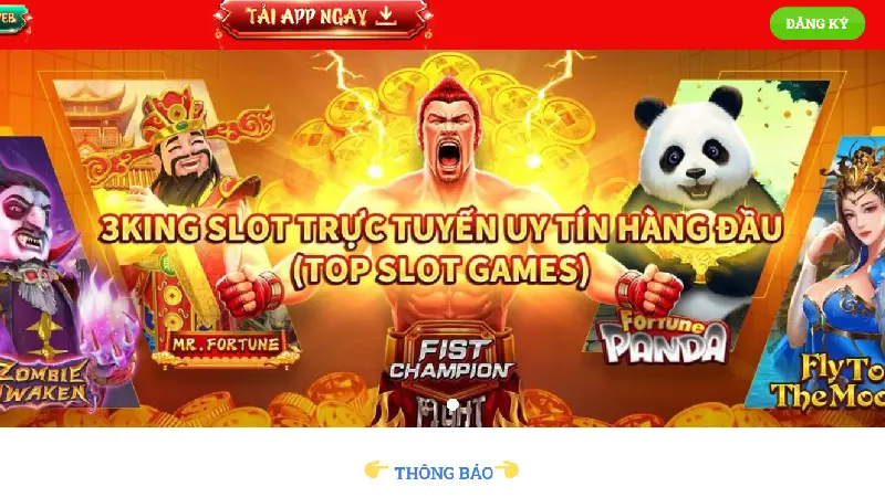 3King - Casino đổi thưởng uy tín chất lượng và an toàn nhất 2024