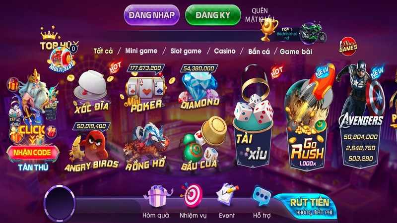 Top 5 Game Bài Đổi Thưởng Hấp Dẫn Nhất