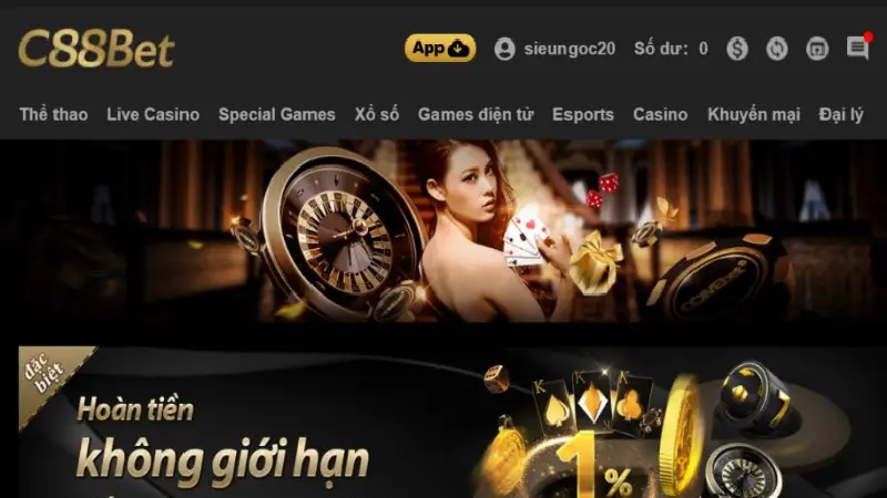 C88Bet - Sân chơi game trực tuyến đẳng cấp hàng đầu