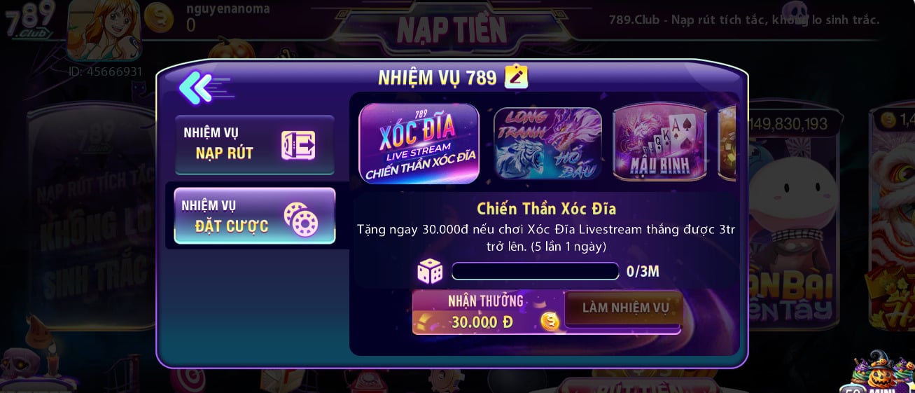 789 CLUB - Cổng game đổi thưởng top đầu Việt Nam 2024